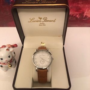 Lucien Picard Swiss Genuine Leather Men’s Watch